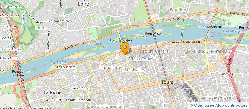 localisation de l'entreprise SYNDICAT DES FORESTIERS PRIVES DE TOURAINE    CHAMBRAY-LES-TOURS