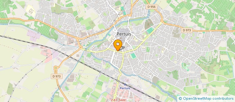 localisation de l'entreprise SYNDICAT DES FUTURS DENTUROLOGISTES SFD  PERTUIS