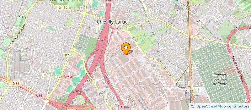 localisation de l'entreprise SYNDICAT DES GROSSISTES NEGOCIANTS C1 à CHEVILLY-LARUE