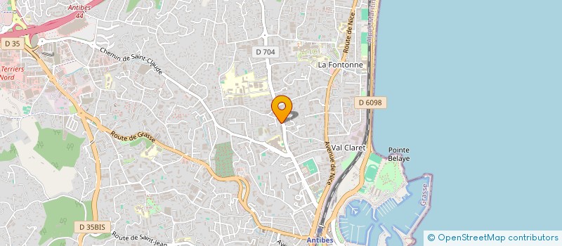 localisation de l'entreprise SYNDICAT DES HORTICULTEURS à ANTIBES