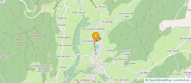 localisation de l'entreprise SYNDICAT DES HOTELS POUR COLLECTIVITES à BOEGE