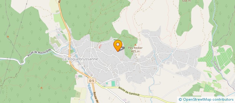 localisation de l'entreprise SYNDICAT DES INFIRMIERS LIBERAUX FNI DU VAR  LA ROQUEBRUSSANNE