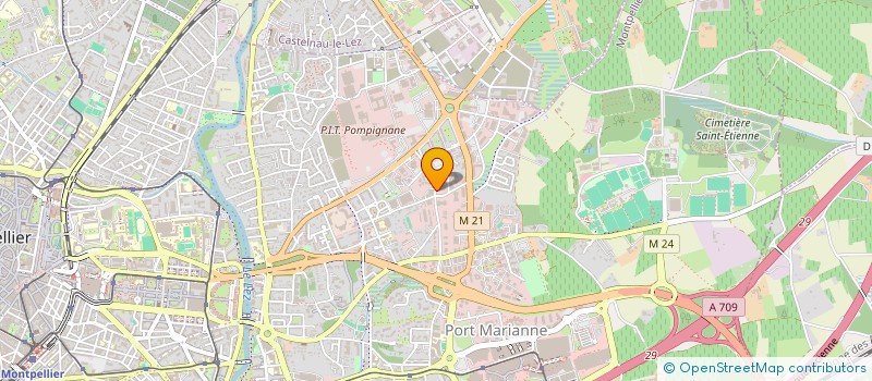 localisation de l'entreprise SYNDICAT DES INFIRMIERS LIBERAUX FNI H. à MONTPELLIER