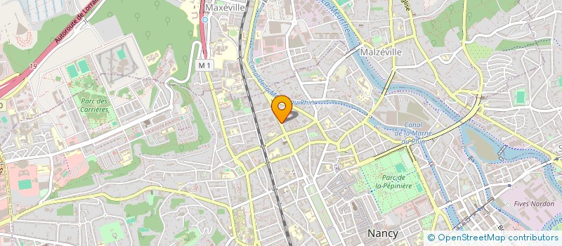 localisation de l'entreprise SYNDICAT DES INSTALLATEURS ELECTRICIENS  NANCY