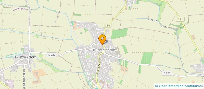 localisation de l'entreprise SYNDICAT DES JEUNES AGRICULTEURS DE TRUCHTERSHEIM  TRUCHTERSHEIM