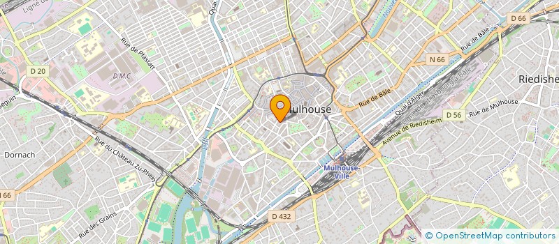 localisation de l'entreprise SYNDICAT DES LOCATAIRES à MULHOUSE