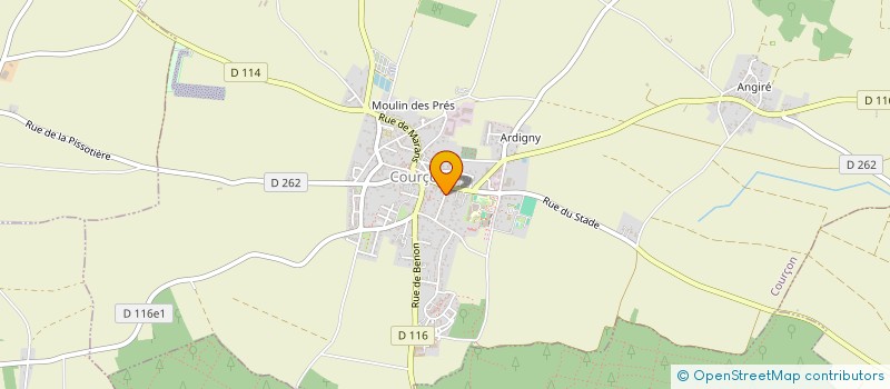 localisation de l'entreprise SYNDICAT DES MARAIS MOUILLES DE LA SEVRE ET DU MIGNON DE CHARENTE MARITIME  COURCON