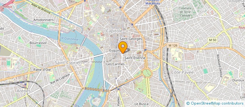 localisation de l'entreprise SYNDICAT DES MARCHES DE FRANCE DES COMMERCANTS ARTISANS ET PRODUCTEURS DE LA HAUTE GARONNE  TOULOUSE