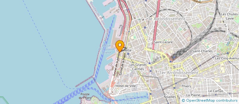 localisation de l'entreprise SYNDICAT DES MARINS COMMERCE à MARSEILLE 2EME