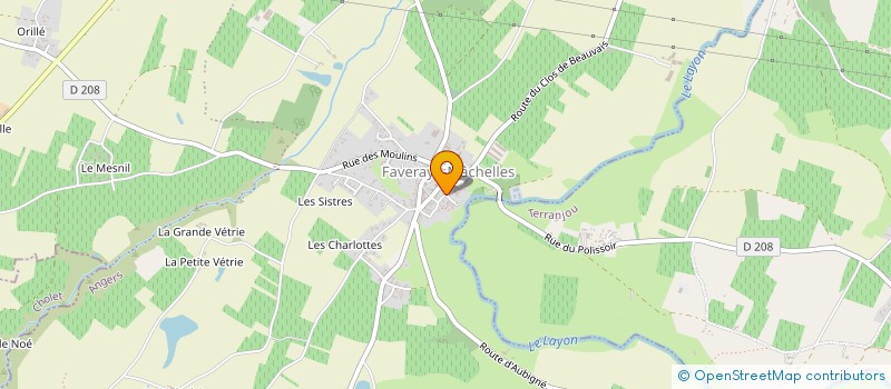 localisation de l'entreprise SYNDICAT DES MASSEURS KINESITHERAPEUTES REEDUCATEURSDU MAINE ET LO  SAUMUR