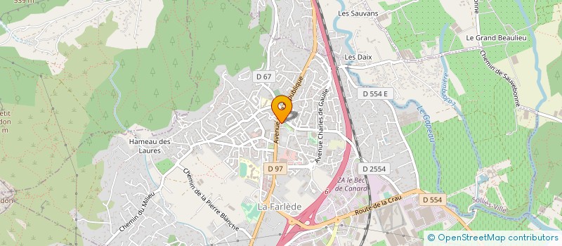 localisation de l'entreprise SYNDICAT DES MAUNIERS à LA FARLEDE