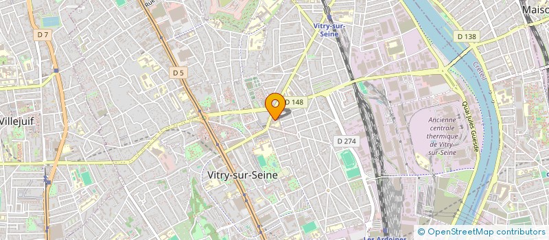 localisation de l'entreprise SYNDICAT DES MEDECINS VITRY à VITRY-SUR-SEINE