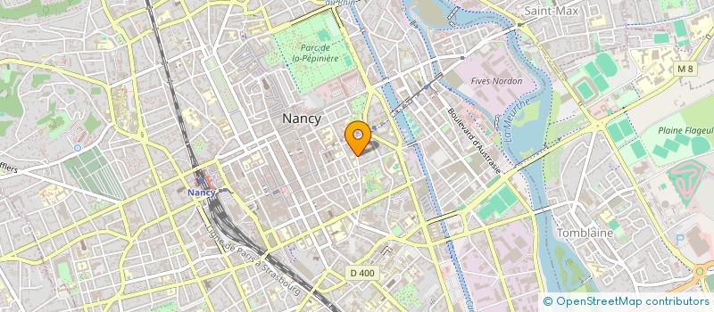 localisation de l'entreprise SYNDICAT DES METAUX C G T  NANCY