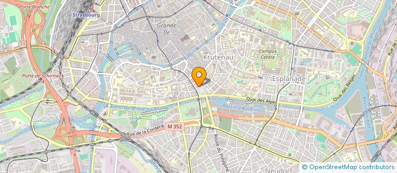 localisation de l'entreprise SYNDICAT DES MEUNIERS BAS RHIN à STRASBOURG
