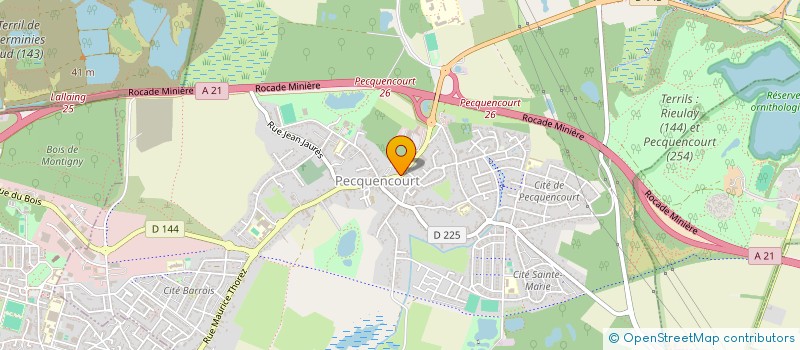 localisation de l'entreprise SYNDICAT DES MINEURS LIBRES  PECQUENCOURT