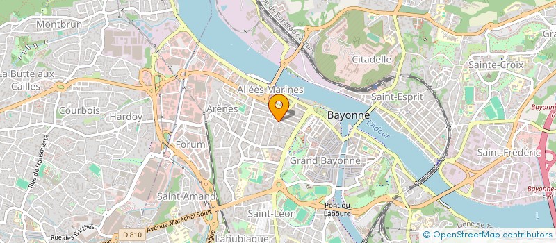 localisation de l'entreprise SYNDICAT DES MOBILITES PAYS BASQUE-ADOUR à BAYONNE