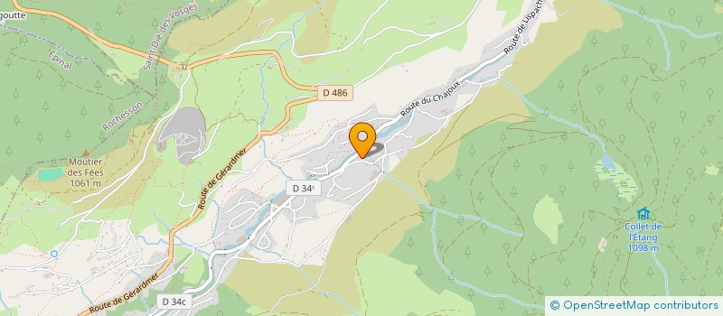 localisation de l'entreprise SYNDICAT DES MONITEURS DE MOONSHOT ECOLE DE GLISSE A LA BRESSE  LA BRESSE