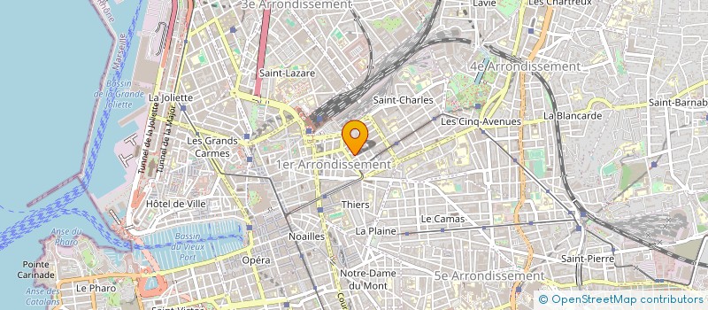 localisation de l'entreprise SYNDICAT DES NEGOCIANTS à MARSEILLE