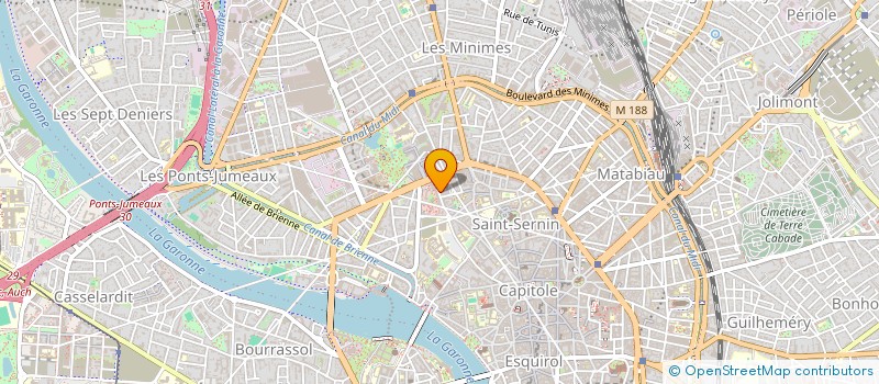 localisation de l'entreprise SYNDICAT DES PATRONS PATISSIERS CONFISEU à TOULOUSE
