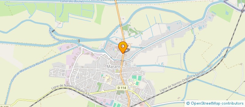 localisation de l'entreprise SYNDICAT DES PHARMACIENS  MARANS