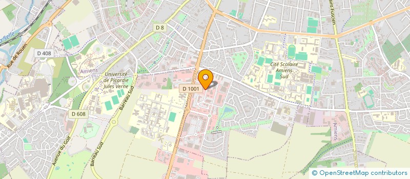 localisation de l'entreprise SYNDICAT DES PHARMACIENS  AMIENS