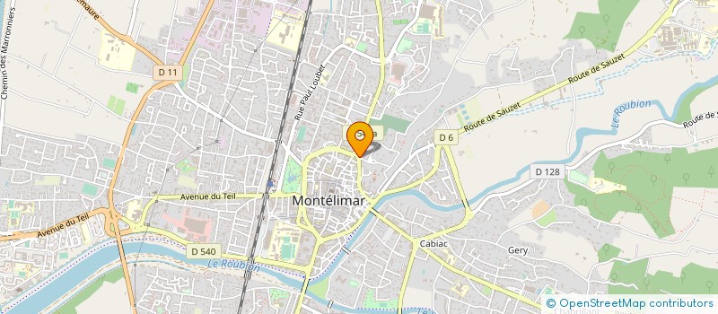 localisation de l'entreprise SYNDICAT DES PORTES DE PROVENCE à MONTELIMAR