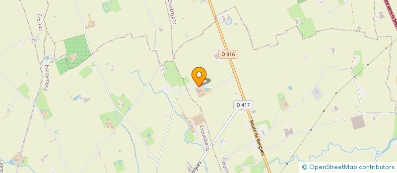 localisation de l'entreprise SYNDICAT DES PRODUCTEURS DE LIN DU NORD  WORMHOUT