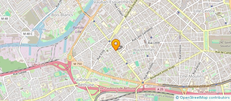 localisation de l'entreprise SYNDICAT DES PROFESSEURS ECCLESIASTIQUES DE L ENSEIGNEMENT LIBRE DE LA REGION NORD à LILLE