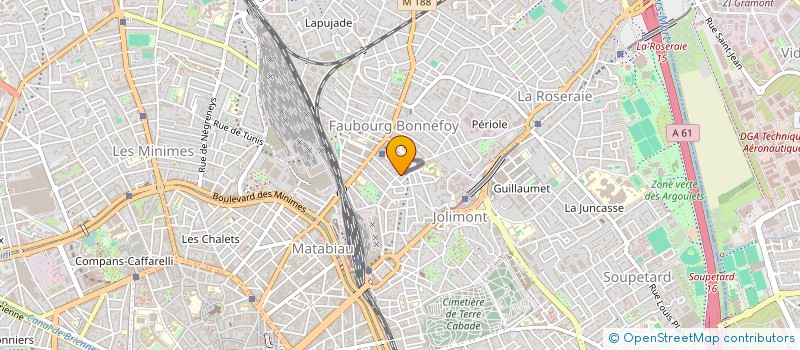 localisation de l'entreprise SYNDICAT DES PROPRIETAIRES à TOULOUSE
