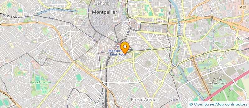 localisation de l'entreprise SYNDICAT DES PROPRIETAIRES à MONTPELLIER