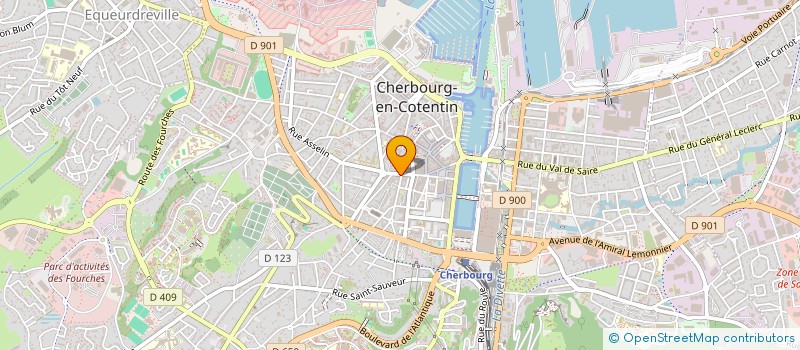 localisation de l'entreprise SYNDICAT DES PROPRIETAIRES DE LA RESIDENCE LES CLOS MARINS 3  CHERBOURG-EN-COTENTIN