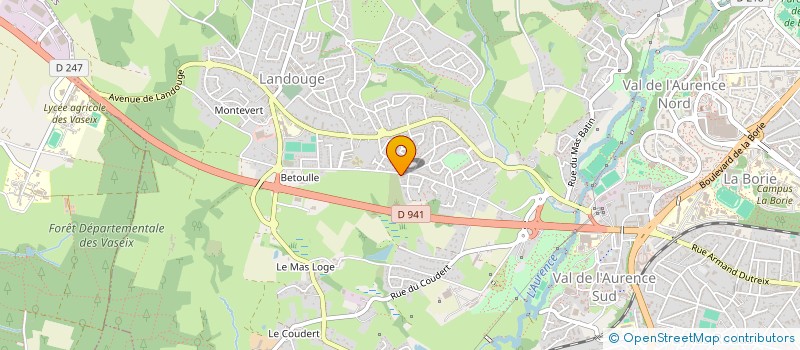 localisation de l'entreprise SYNDICAT DES SALAISONNIERS DU CENTRE à LIMOGES