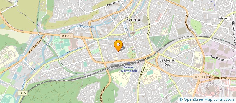 localisation de l'entreprise SYNDICAT DES SERVICES CFDT EURE à EVREUX