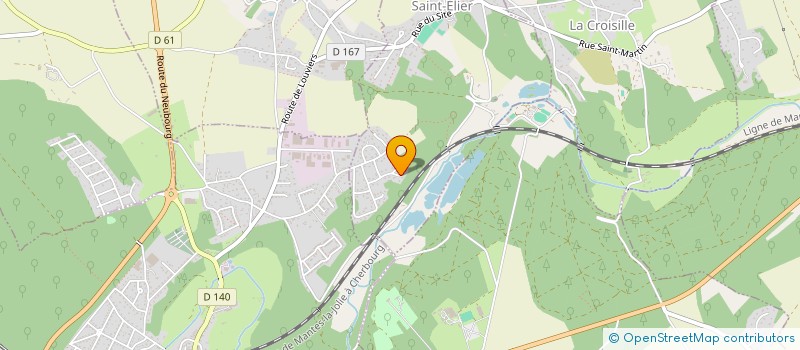 localisation de l'entreprise SYNDICAT DES TAXIS INDEPENDANTS DE L'EURE  SAINT-ELIER