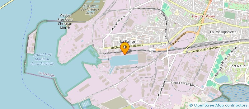 localisation de l'entreprise SYNDICAT DES TRANSITAIRES  LA ROCHELLE