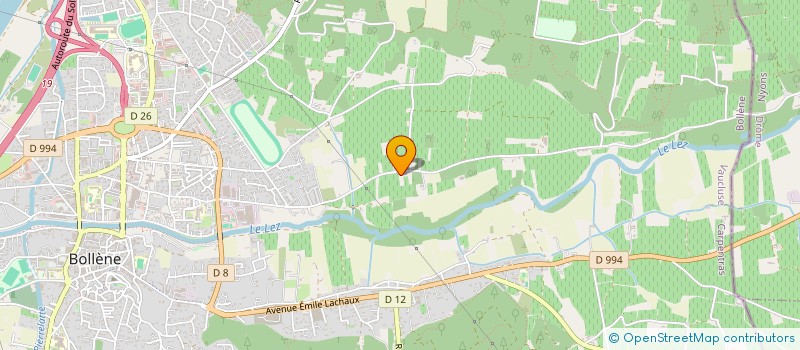 localisation de l'entreprise SYNDICAT DES VIGNERONS DES COTES DU RHONE DE BOLLENE  BOLLENE