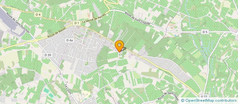 localisation de l'entreprise SYNDICAT DES VINS IGP VAUCLE  VENASQUE