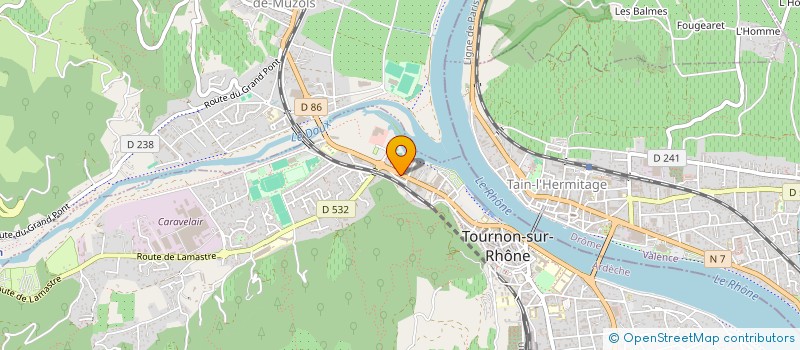 localisation de l'entreprise SYNDICAT DES VITICULTEURS DE SAINT PERAY à TOURNON-SUR-RHONE