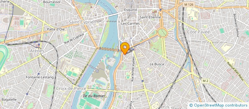 localisation de l'entreprise SYNDICAT DU 6 RUE DES MENUISIERS à TOULOUSE