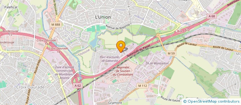 localisation de l'entreprise SYNDICAT DU BASSIN HERS GIROU à TOULOUSE