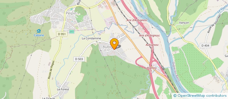localisation de l'entreprise SYNDICAT DU CANAL D ARROSSAGE à PEIPIN