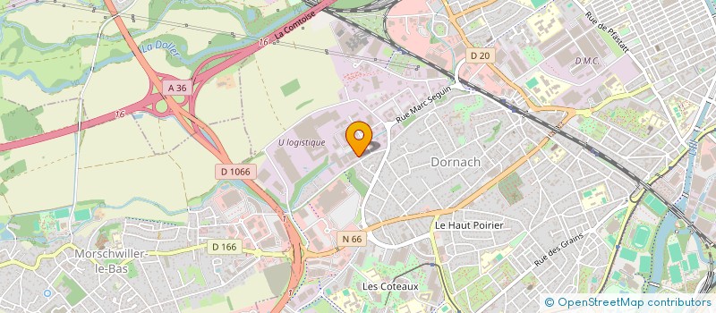 localisation de l'entreprise SYNDICAT DU COMMERCE DES VINS  MULHOUSE