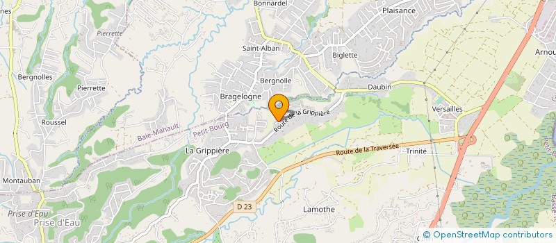 localisation de l'entreprise SYNDICAT DU LOTISSEMENT BELVEDERE  PETIT-BOURG