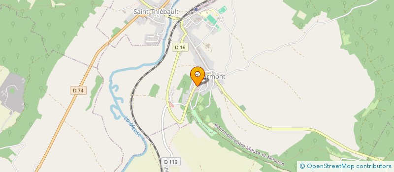 localisation de l'entreprise SYNDICAT DU NORD BASSIGNY à BOURMONT-ENTRE-MEUSE-ET-MOUZON