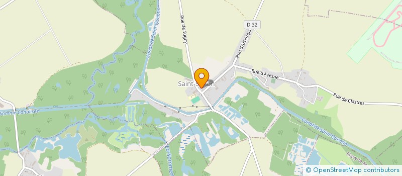 localisation de l'entreprise SYNDICAT DU POLE EDUCATIF D OLLEZY DURY TUGNY ET PONT SAINT SIMON à SAINT-SIMON