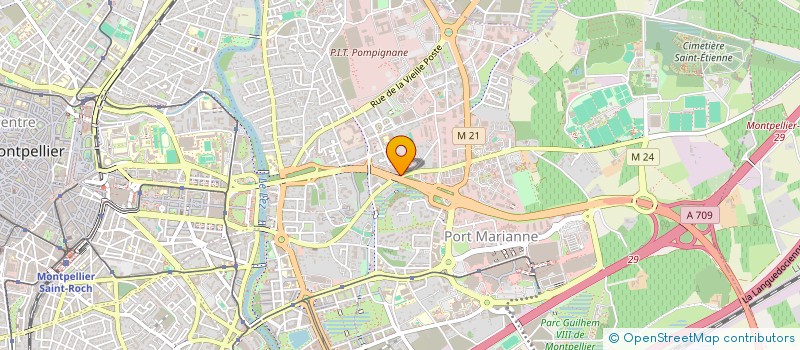 localisation de l'entreprise SYNDICAT DU TERROIR LA MEJANELLE AOC LANGUEDOC à MONTPELLIER