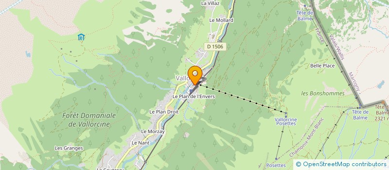 localisation de l'entreprise SYNDICAT E S F DE VALLORCINE à VALLORCINE