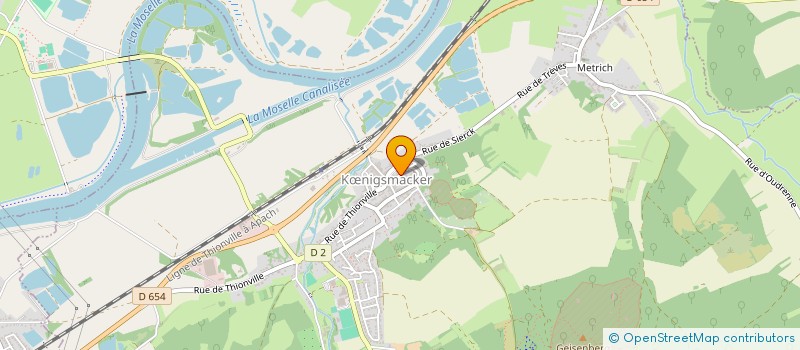 localisation de l'entreprise SYNDICAT EAUX KOENIGSMACKER ET MALLING à KŒNIGSMACKER