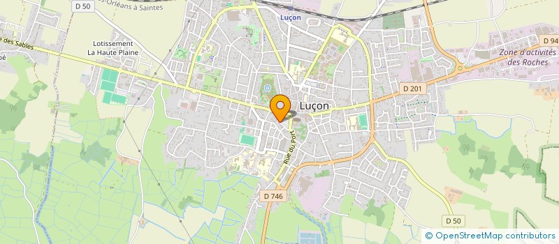 localisation de l'entreprise SYNDICAT ECCLESIASTIQUE DIOCESE DE LUCON à LUCON