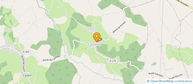 localisation de l'entreprise SYNDICAT ECOLES MORLANNE CASTEIDE-CANDAU  MORLANNE